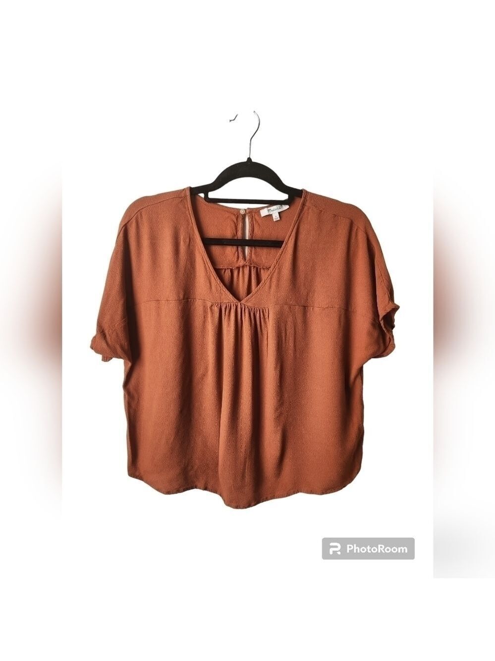 Madewell Rust top size small
